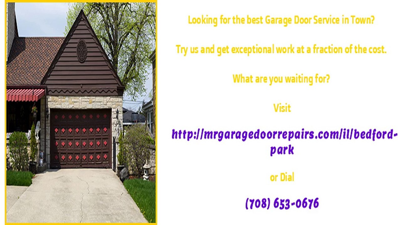 Bedford Park, IL Garage Door Repair Services