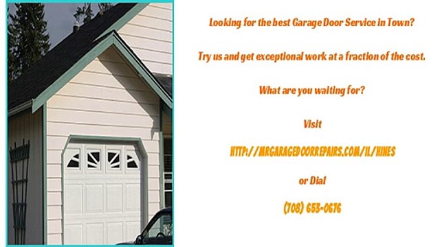 Garage Door Repair Experts in Hines, IL