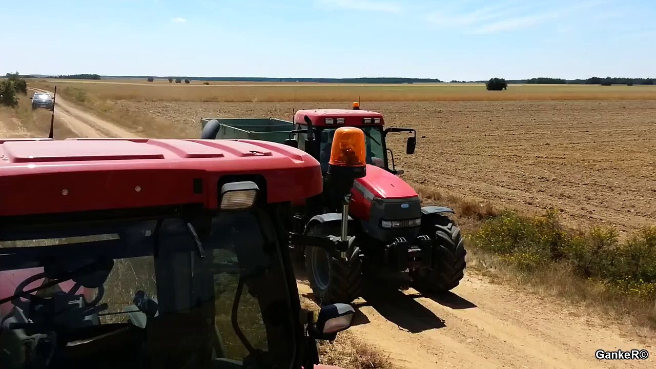 Claas Lexion 670 cosechando en Palencia HD//Claas Lexion 670 Harvesting Rye in Palencia (Spain)HD