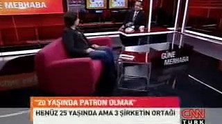 Erdem Genç - 20 Yaşında Patron Olmak - CNNTürk 03.12.2011 - [tvarsivi.com]