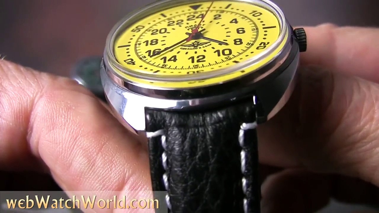 Raketa and Russian 24-Hour Watches and Pocket Watches