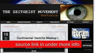 2009-11-22 Zeitgeist Movement Australia 1st online conference 8pm Sydney time WEEKLY