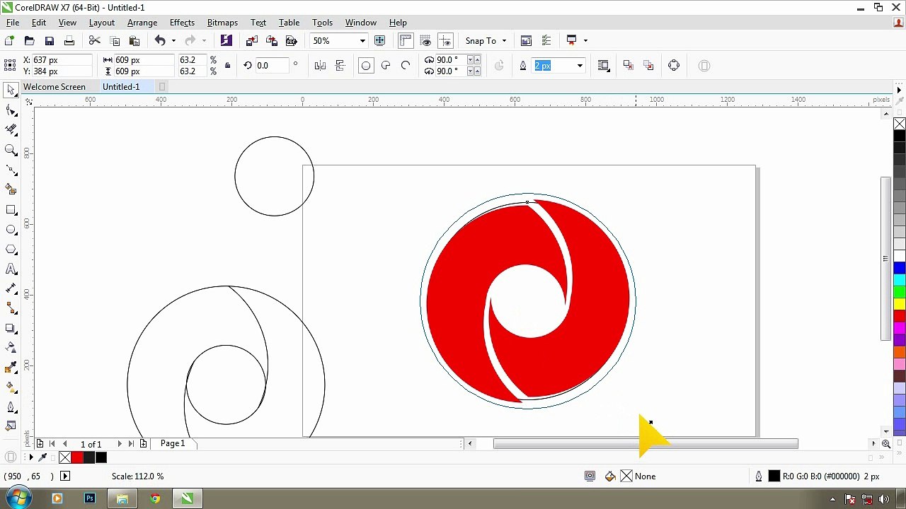 COREL DRAW X7 TUTORIAL: LOGO PROFESIONAL (ROYALE)