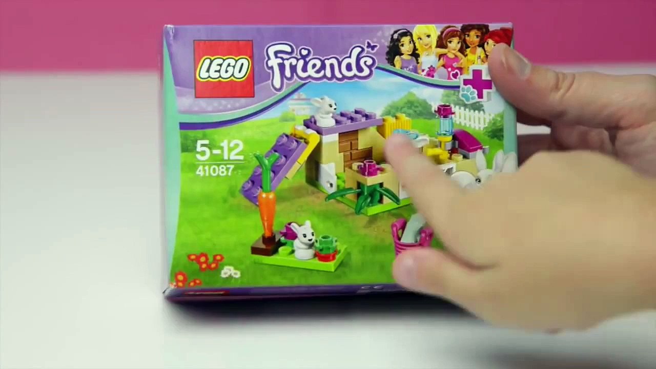 Lego Friends Bunny and Babies Toy Set Build and Review   Kids Toys