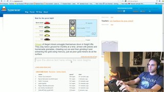 Reckful 174 WPM Typing Test on Live Stream