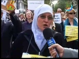 Manifestation pour le retrait des troupes d'Afghanistan