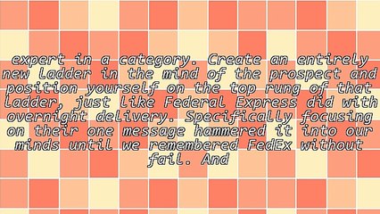 Position Yourself As the Expert: Choose Your Ladder