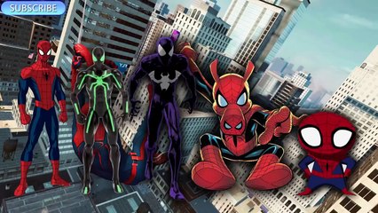 Finger Family SPIDERMAN ULTIMATE - Daddy Finger Song SPIDERMAN - Nursery Rhymes for Childr