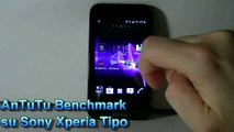 Sony Xperia Tipo: .AntuTu Benchmark