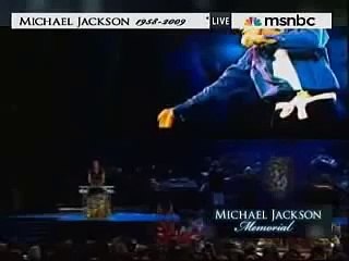 Michael Jackson Memorial Service Queen Latifah Reads Maya Angelou