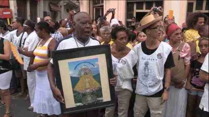 Los Cubanos celebran por todo lo alto la fiesta de su patrona, la Virgen de la Caridad