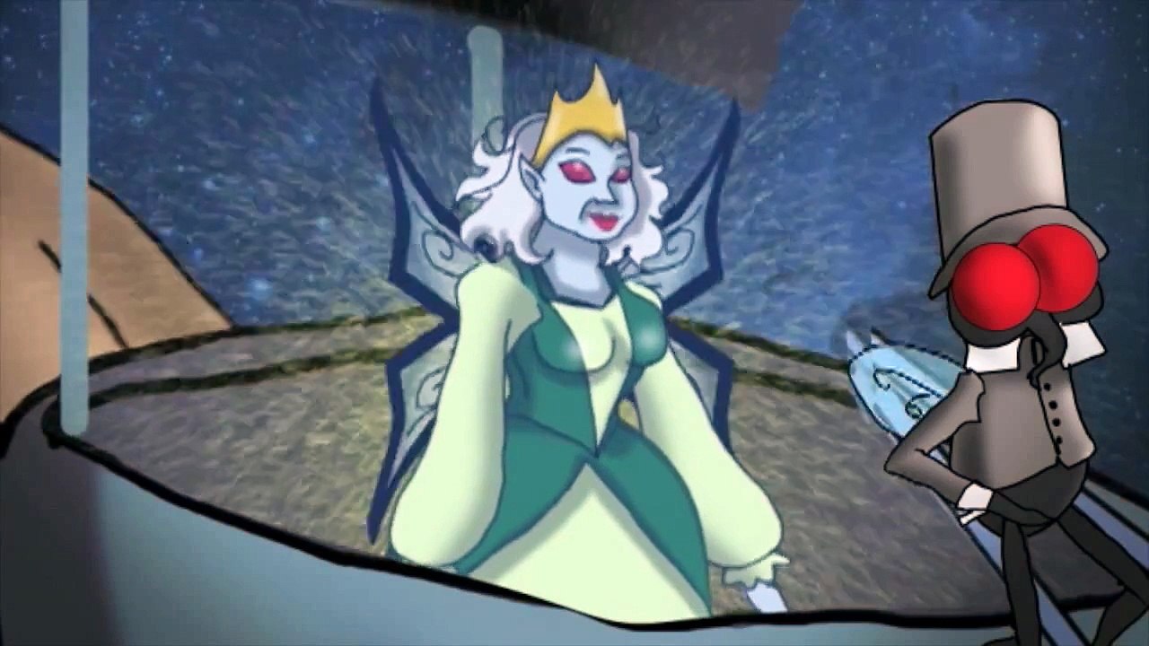 Queen Mab Cartoon