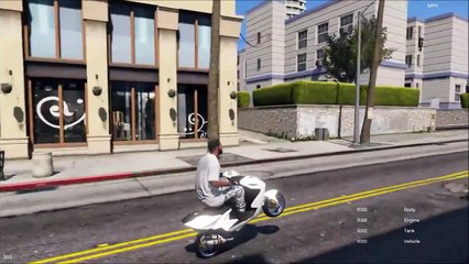 GTA 5 PC Mods - Le Nitro ( Yamaha Aerox )  Sur GTA 5