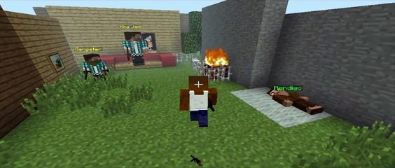 Minecraft - GTA San Andreas.