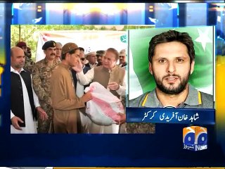 Nawaz, Imran Should Play T20 Match-shahid Afridi