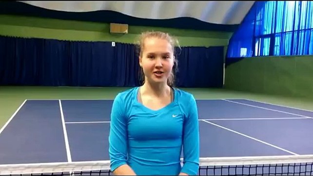 Diana Dehterevich - College Tennis Recruiting Video 2015