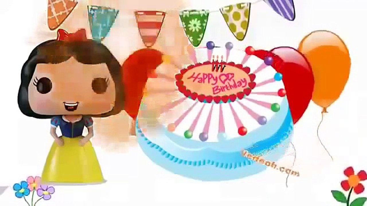 Happy Birthday Song Snow White Princess   Baby Songs   Kids Songs   Nursery Rhymes for Children   Yo