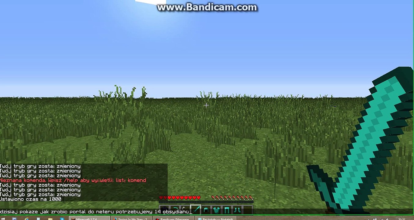 MINECRAFT #5 JAK ZROBIĆ PORTAL DO NETHERU ?