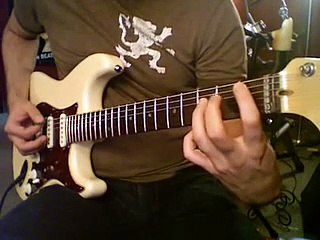 Blackened by Metallica guitar lesson