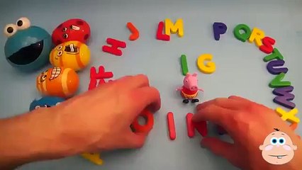 BABY BIG MOUTH SURPRISE EGG LEARN TO SPELL  ANIMAL SOUNDS PART 3!