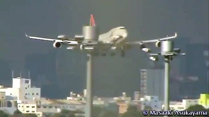 Go Around!! (Missed Approach) @ Haneda - by JAL Boeing 747-400 【JA8910】