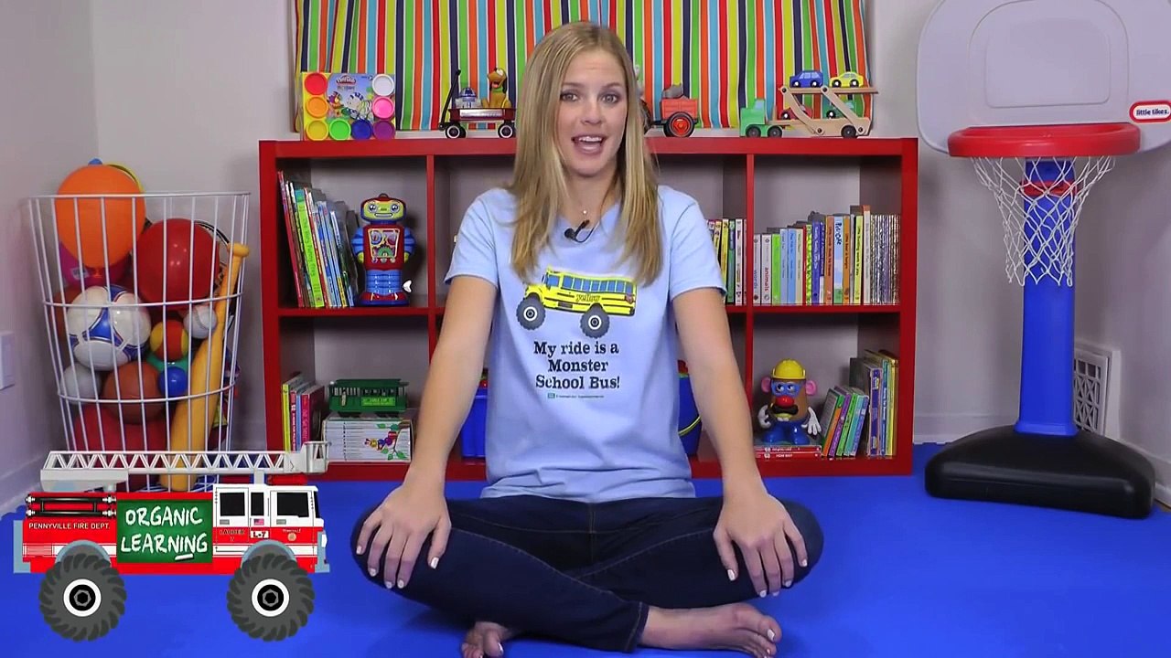 Learning to Count with Ms  Stott   Counting Fire Trucks  Fingers   Toes for Children
