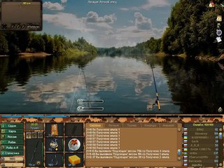 Fantastic Fishing Речной этюд  Клевалка Приманка сыр и стрекоза