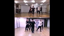 BTS(방탄소년단) _ Boy In Luv(상남자) cover dance by 爆弾少年団(japanese girl) - 比較動画