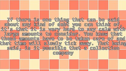 Keeping Concerns Low Through A Collection Company