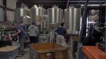 Bottling Sparkling Wine at Equinox