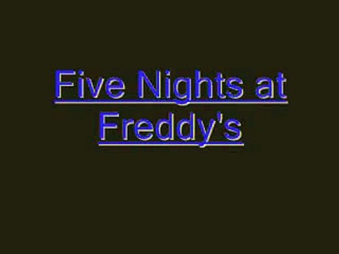 Lyrics Song: Five Nights at Freddy's - The Living Tombstone (Version Español)