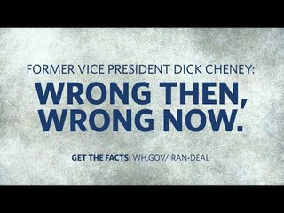 Vice President Dick Cheney- Wrong Then _ Wrong Now