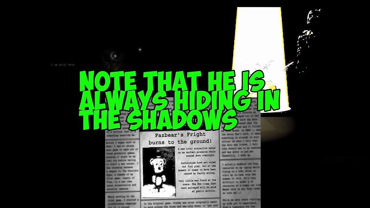 Five nights at Freddy's 4 Theory   Springtrap on the Next Teaser Image! Game Theory
