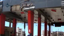 Qasioun News: Homs: Last Petrol station destroyed due to regime’s shelling 20-8-2015