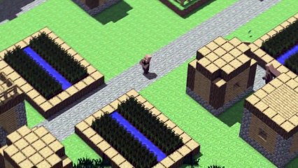 [Minecraft]Villager News Animetion