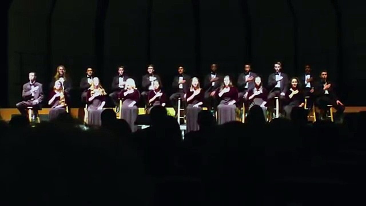 GHS Celebration Singers perform Pentatonix's "White Winter Hymnal"