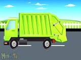 Garbage Truck  - Monster Trucks For Children