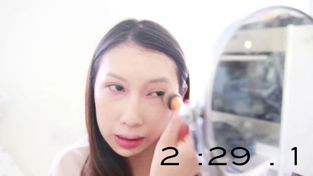 THE 3 MINUTE MAKEUP CHALLENGE Bethni Tashia makeup Tashia