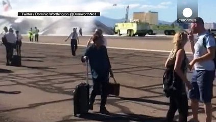 Zwei Verletzte bei Triebwerksbrand von British Airways-Maschine