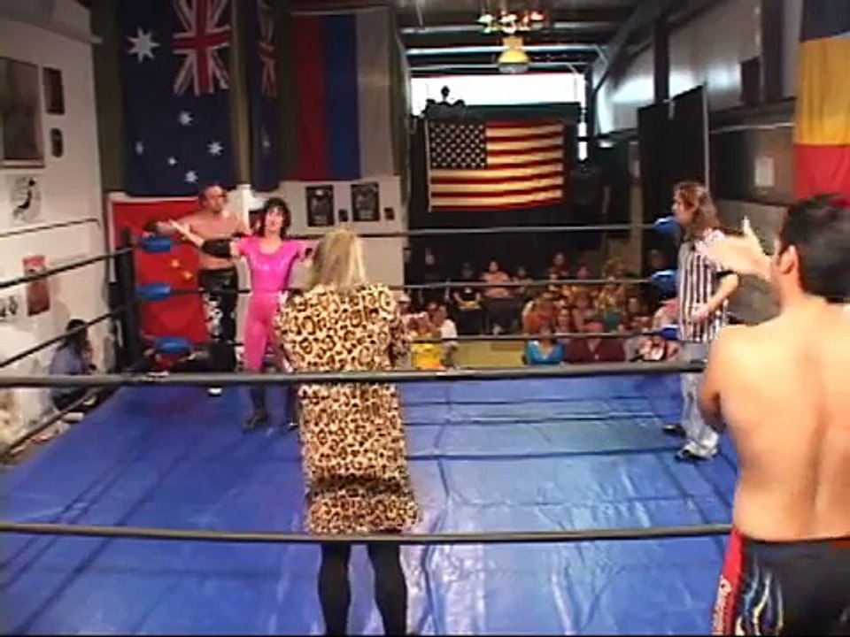 Intergender tag team with Claw and Mickie James