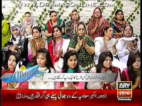 The Morning Show With Sanam – 9th September 2015 P3