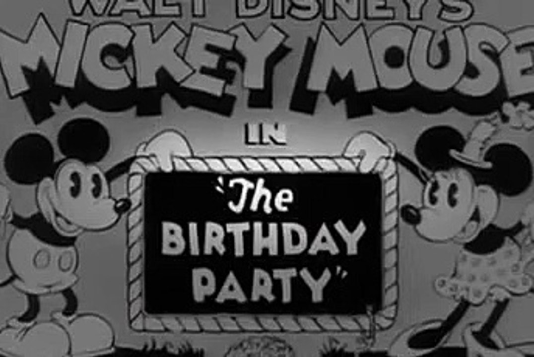The Birthday Party - Mickey Mouse - 1931