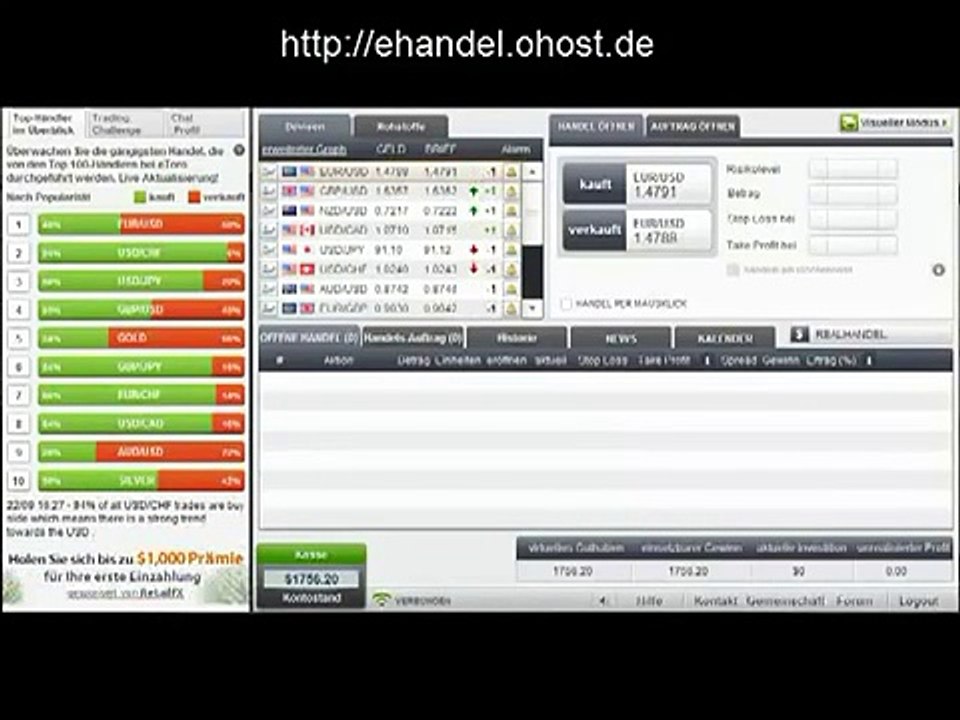 Online Geld verdienen mit etoro part 3/3