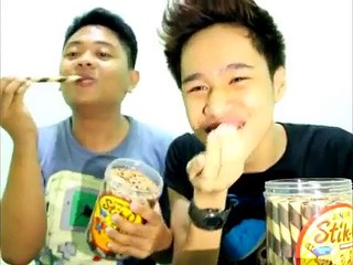 CHEATING?? | STICK-O CHALLENGE with BABY FOOD THING!