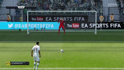 FIFA 16 DEMO PS4 - Bor.M'gladbach vs Bor.Dortmund - Penalty Shootout