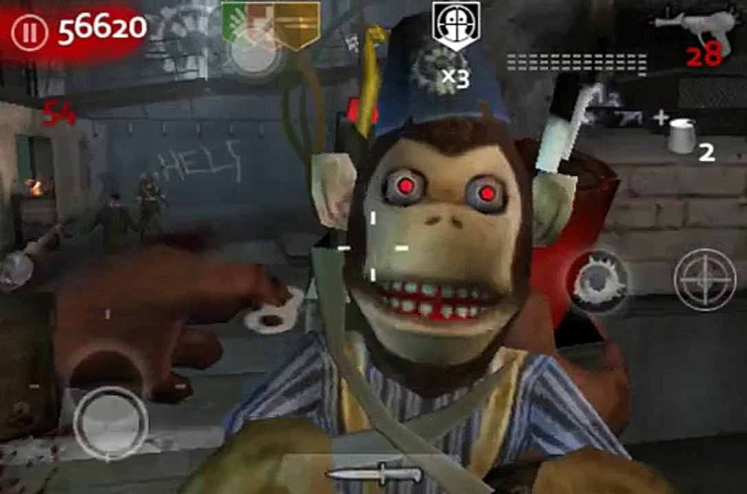 Road to Round 100!!!Call of Duty WAW Zombies (iOS) test.