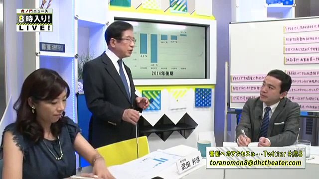 2015 0824 虎８_03　武田邦彦・半井小絵　マスコミのこと