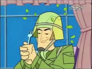 johnny bravo speaks french