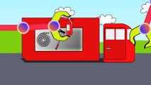 Trucks for children  Fire Truck  Construction game  Cartoons about cars for children  FireTruck