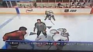 NHL Faceoff 2001 double benching
